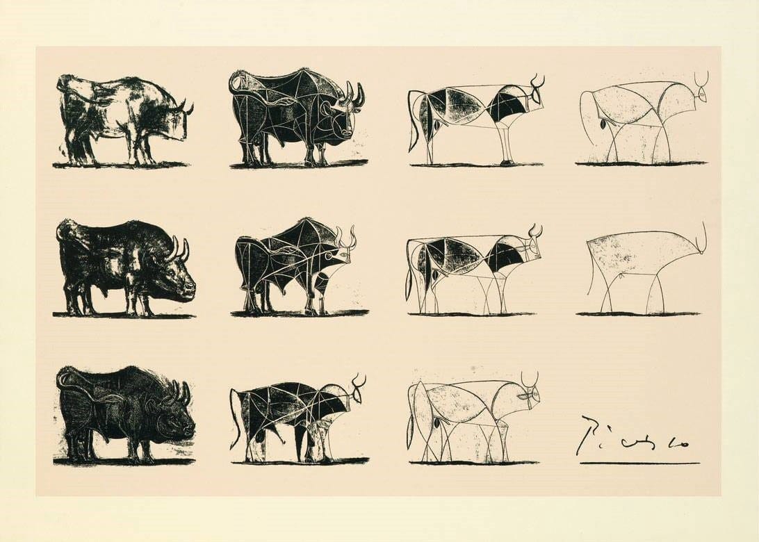 'O Touro', de Pablo Picasso